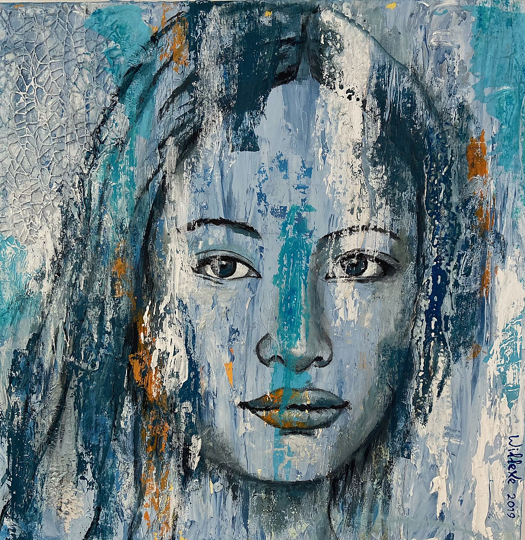 Blue girl
