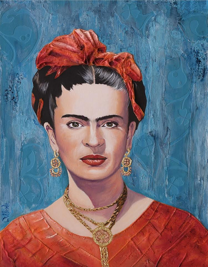Portret van Frida Kahlo