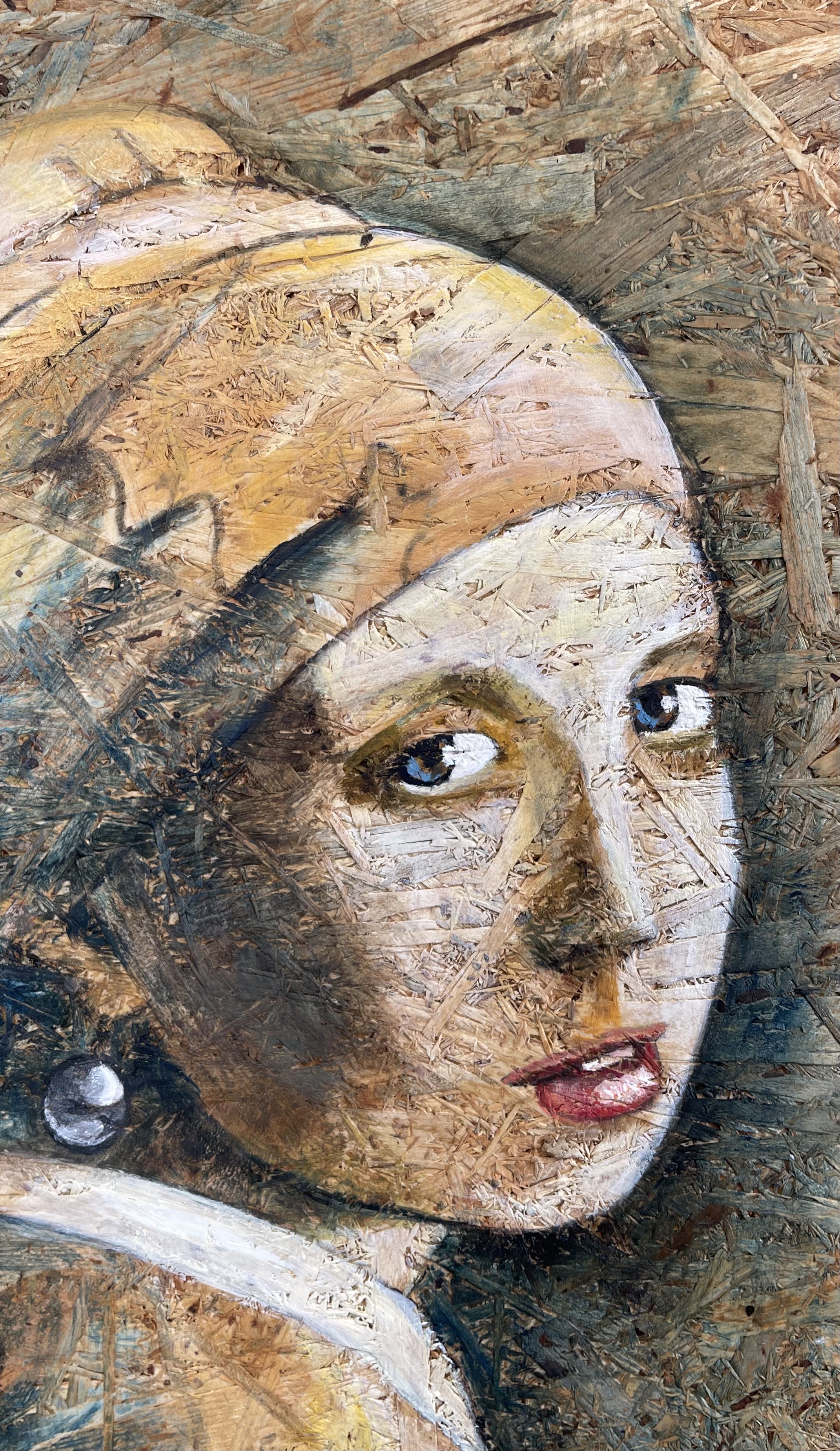Zusje van het meisje met de parel van Vermeer 